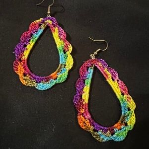 Crocheted Earrings (handmade)